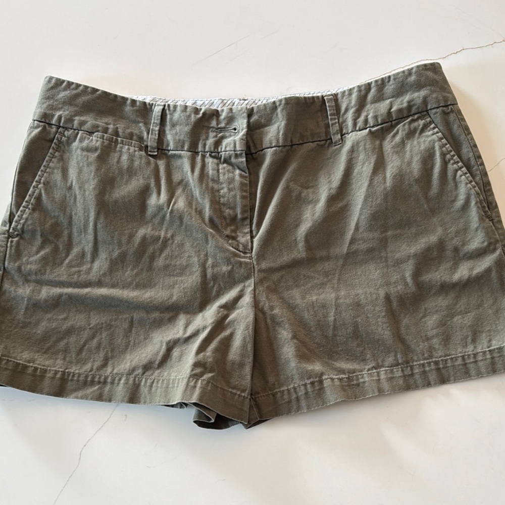 Olive Green Women's Shorts
